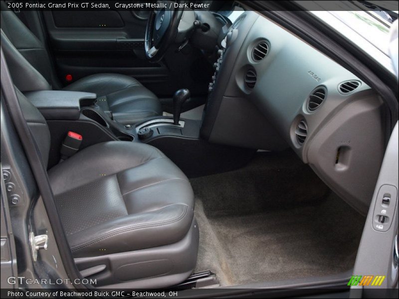 Graystone Metallic / Dark Pewter 2005 Pontiac Grand Prix GT Sedan