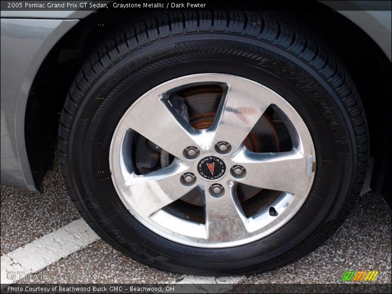 Graystone Metallic / Dark Pewter 2005 Pontiac Grand Prix GT Sedan