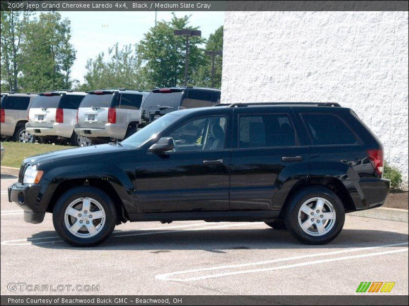 Black / Medium Slate Gray 2006 Jeep Grand Cherokee Laredo 4x4