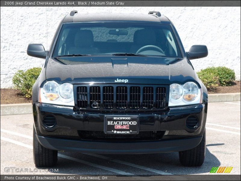 Black / Medium Slate Gray 2006 Jeep Grand Cherokee Laredo 4x4