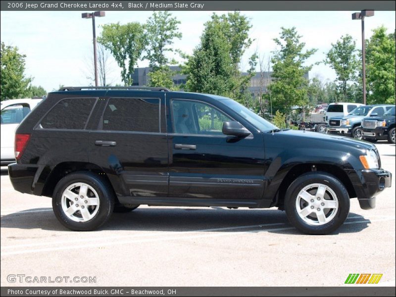Black / Medium Slate Gray 2006 Jeep Grand Cherokee Laredo 4x4