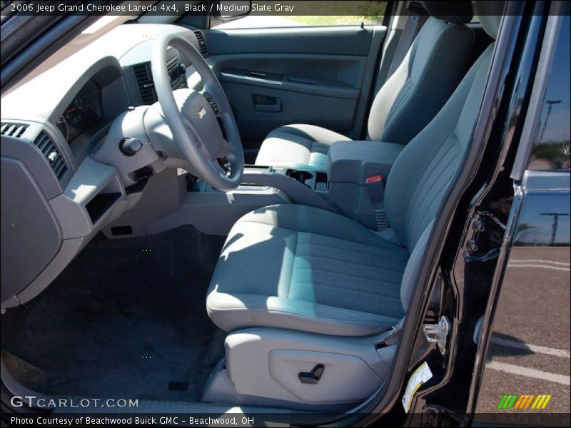 Black / Medium Slate Gray 2006 Jeep Grand Cherokee Laredo 4x4