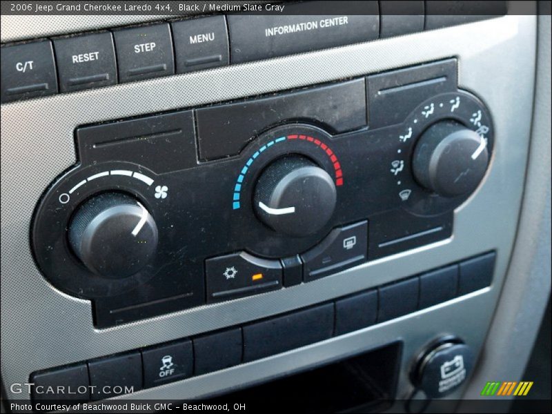 Black / Medium Slate Gray 2006 Jeep Grand Cherokee Laredo 4x4