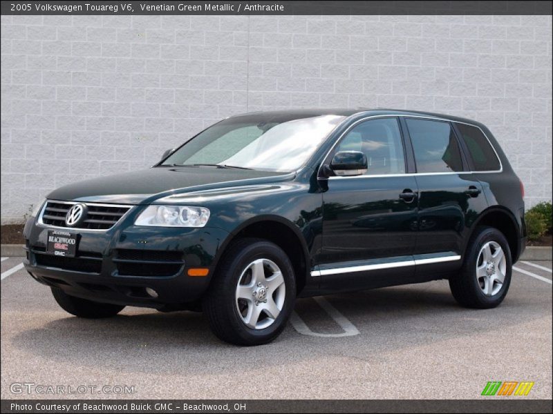 Venetian Green Metallic / Anthracite 2005 Volkswagen Touareg V6