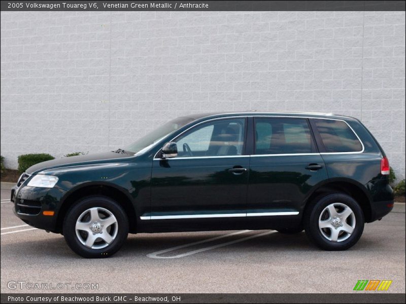 Venetian Green Metallic / Anthracite 2005 Volkswagen Touareg V6