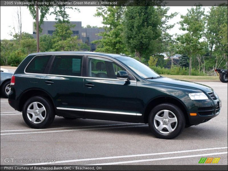 Venetian Green Metallic / Anthracite 2005 Volkswagen Touareg V6
