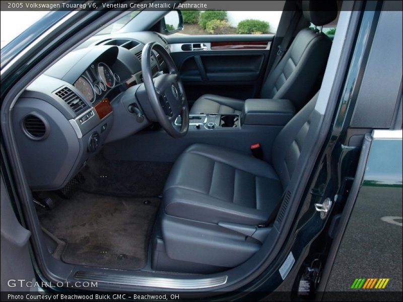 Venetian Green Metallic / Anthracite 2005 Volkswagen Touareg V6