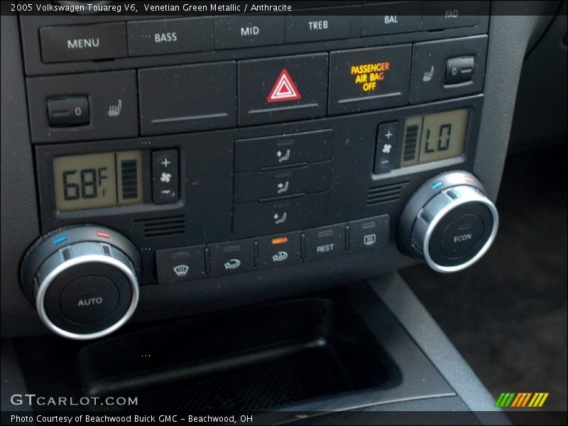 Venetian Green Metallic / Anthracite 2005 Volkswagen Touareg V6