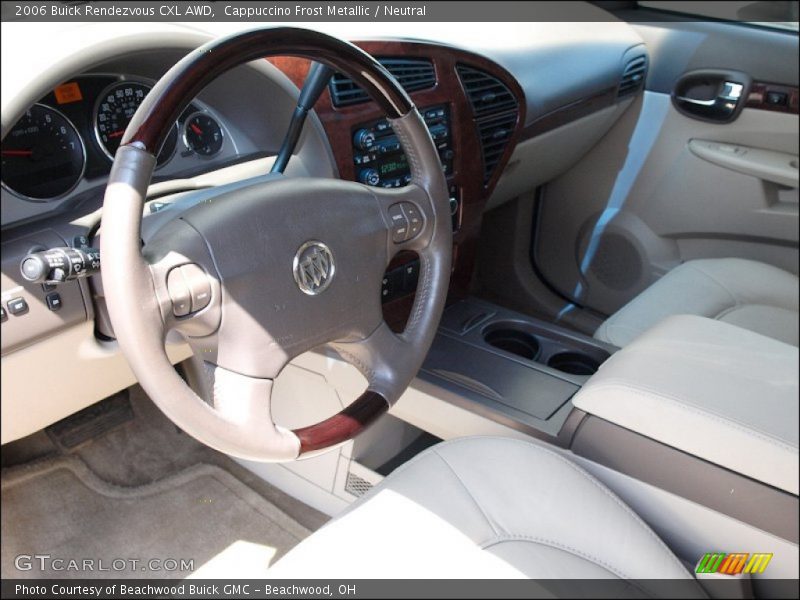 Cappuccino Frost Metallic / Neutral 2006 Buick Rendezvous CXL AWD