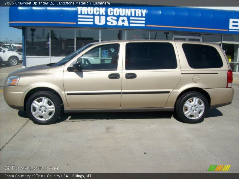 Sandstone Metallic / Cashmere 2006 Chevrolet Uplander LS