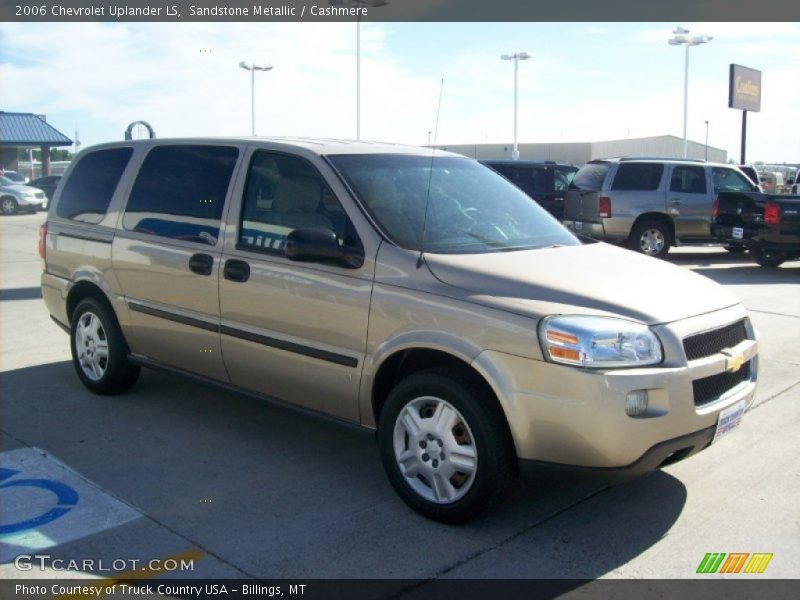 Sandstone Metallic / Cashmere 2006 Chevrolet Uplander LS