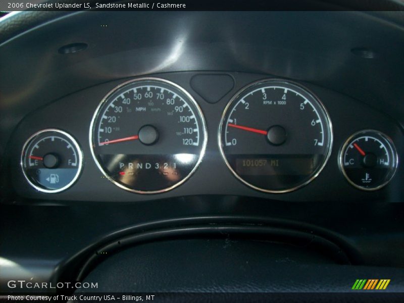 Sandstone Metallic / Cashmere 2006 Chevrolet Uplander LS