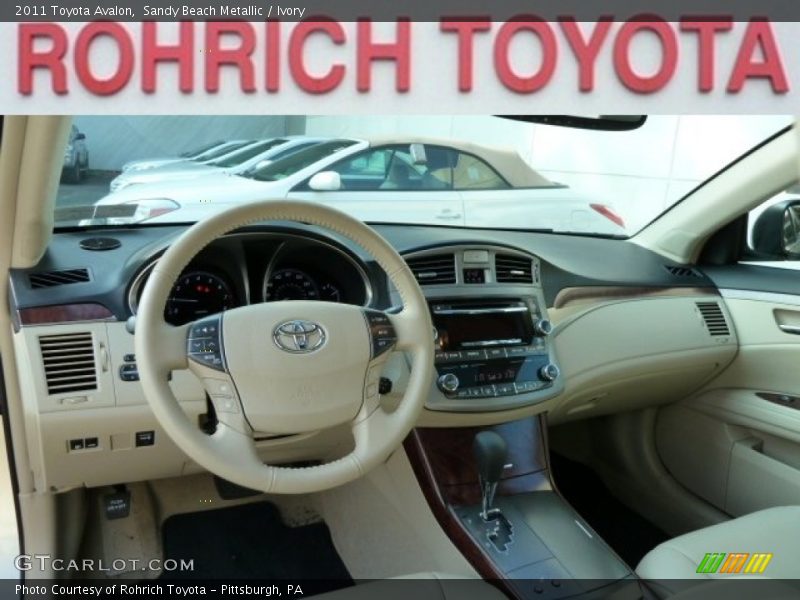 Sandy Beach Metallic / Ivory 2011 Toyota Avalon