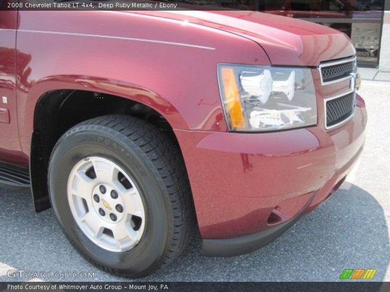Deep Ruby Metallic / Ebony 2008 Chevrolet Tahoe LT 4x4