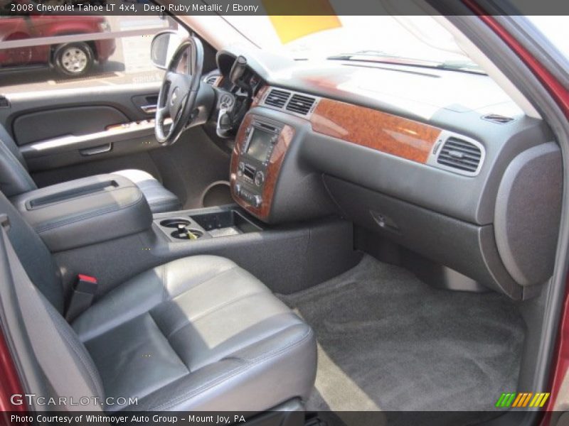 Deep Ruby Metallic / Ebony 2008 Chevrolet Tahoe LT 4x4