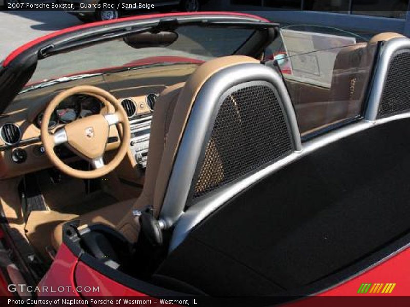 Guards Red / Sand Beige 2007 Porsche Boxster
