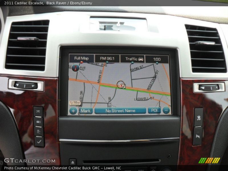 Navigation of 2011 Escalade 