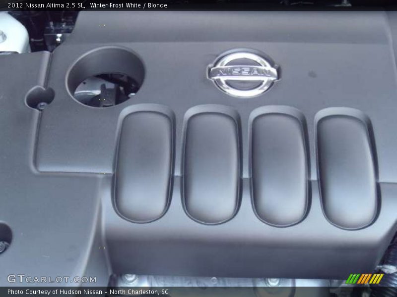 Winter Frost White / Blonde 2012 Nissan Altima 2.5 SL