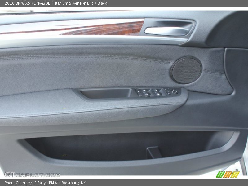 Titanium Silver Metallic / Black 2010 BMW X5 xDrive30i