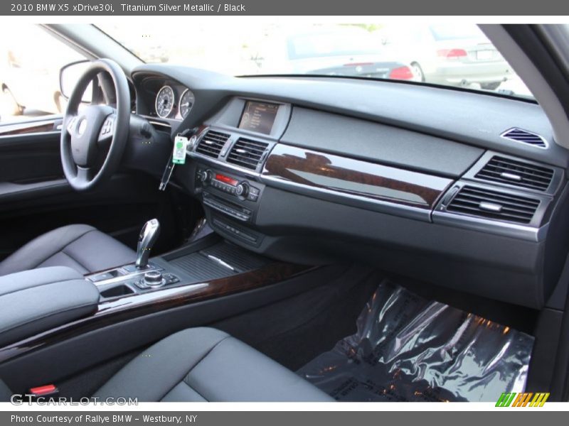 Titanium Silver Metallic / Black 2010 BMW X5 xDrive30i