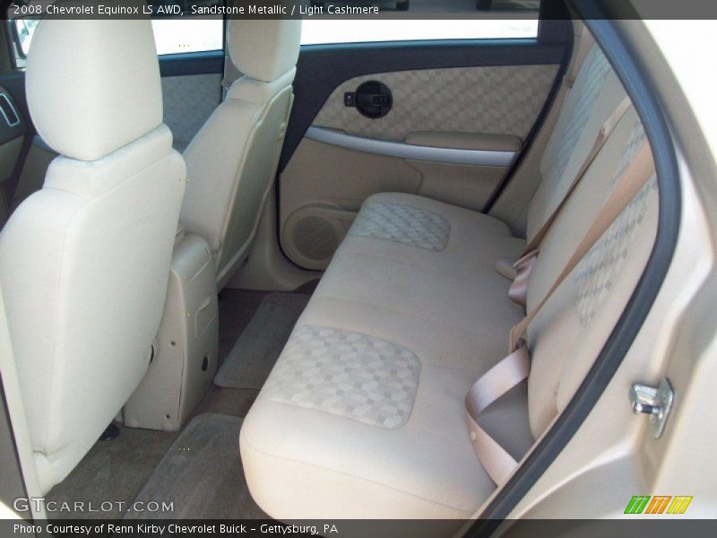 Sandstone Metallic / Light Cashmere 2008 Chevrolet Equinox LS AWD