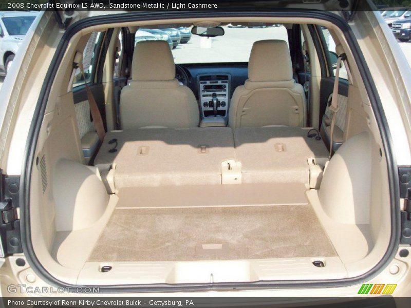 Sandstone Metallic / Light Cashmere 2008 Chevrolet Equinox LS AWD
