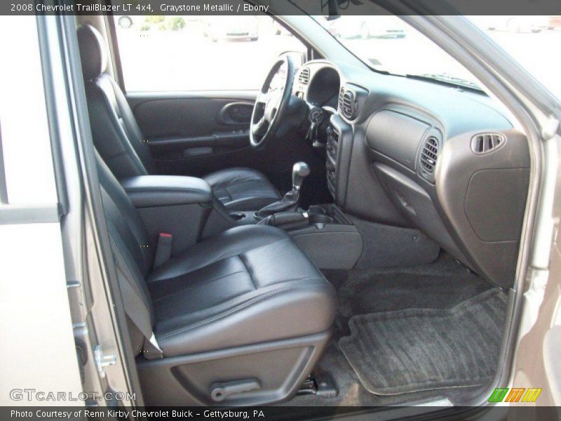 Graystone Metallic / Ebony 2008 Chevrolet TrailBlazer LT 4x4
