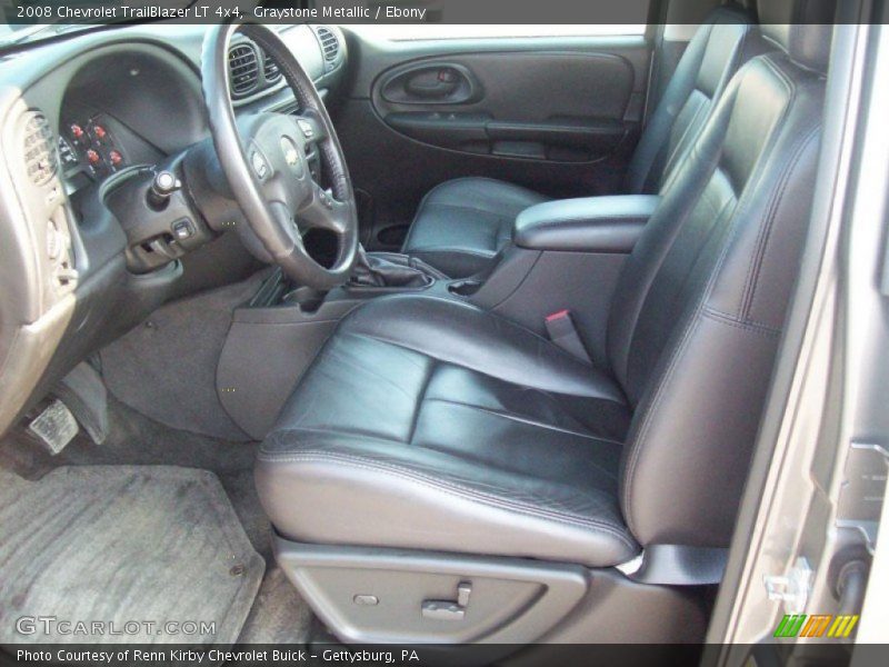 Graystone Metallic / Ebony 2008 Chevrolet TrailBlazer LT 4x4