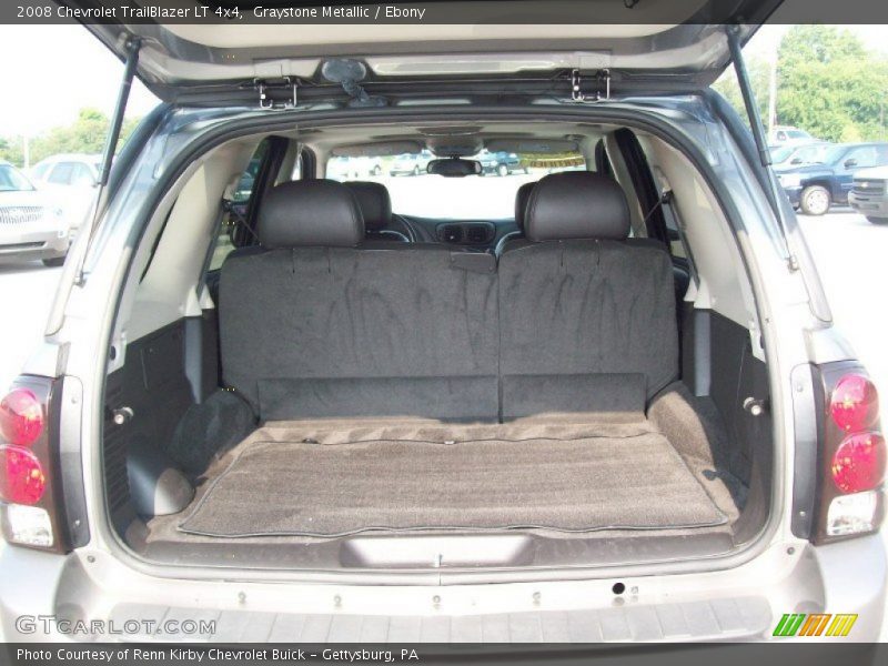 Graystone Metallic / Ebony 2008 Chevrolet TrailBlazer LT 4x4