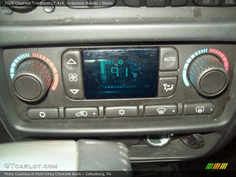 Graystone Metallic / Ebony 2008 Chevrolet TrailBlazer LT 4x4