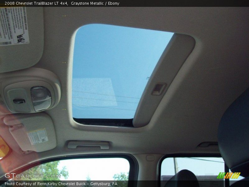 Graystone Metallic / Ebony 2008 Chevrolet TrailBlazer LT 4x4