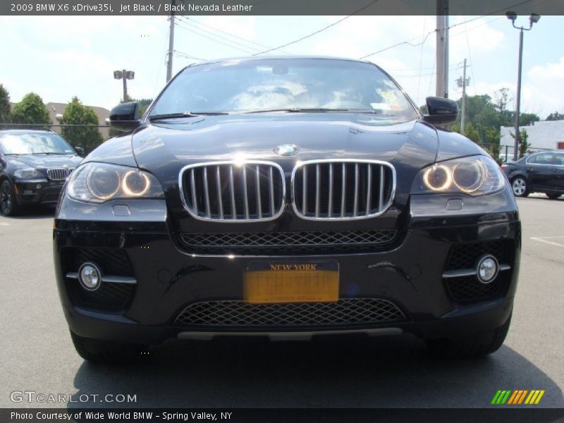 Jet Black / Black Nevada Leather 2009 BMW X6 xDrive35i