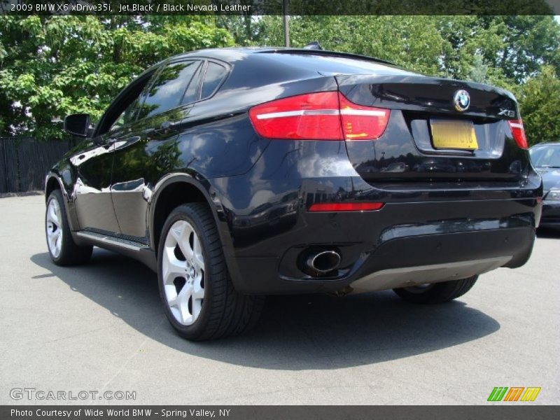 Jet Black / Black Nevada Leather 2009 BMW X6 xDrive35i