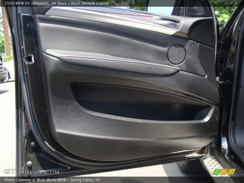 Jet Black / Black Nevada Leather 2009 BMW X6 xDrive35i
