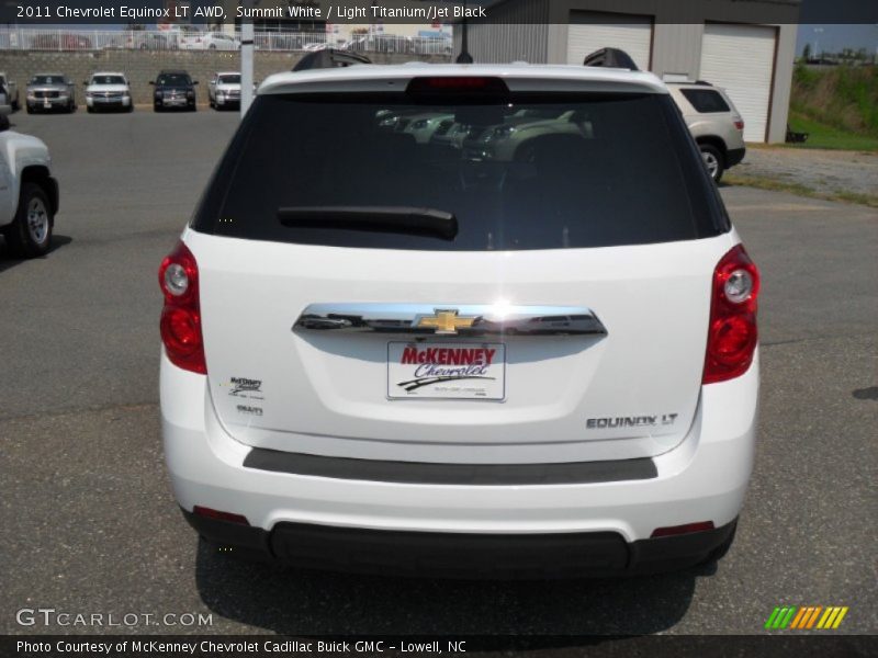 Summit White / Light Titanium/Jet Black 2011 Chevrolet Equinox LT AWD