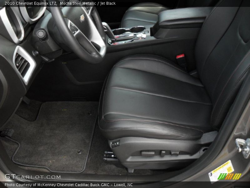 Mocha Steel Metallic / Jet Black 2010 Chevrolet Equinox LTZ