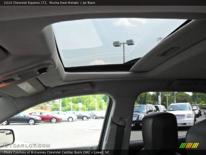 Mocha Steel Metallic / Jet Black 2010 Chevrolet Equinox LTZ