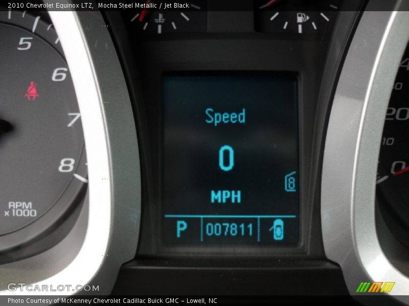 Mocha Steel Metallic / Jet Black 2010 Chevrolet Equinox LTZ
