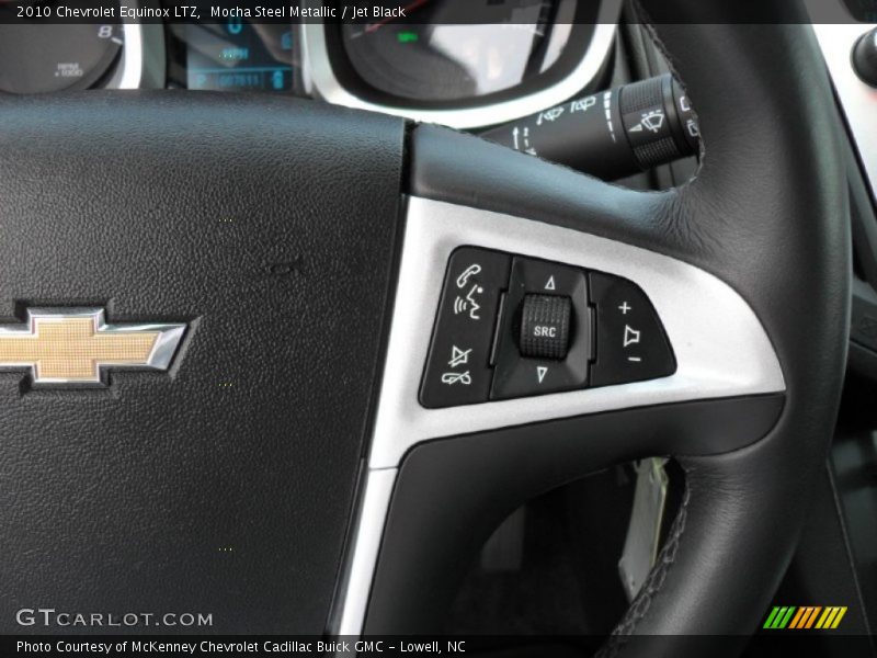 Mocha Steel Metallic / Jet Black 2010 Chevrolet Equinox LTZ