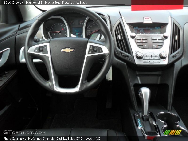 Mocha Steel Metallic / Jet Black 2010 Chevrolet Equinox LTZ