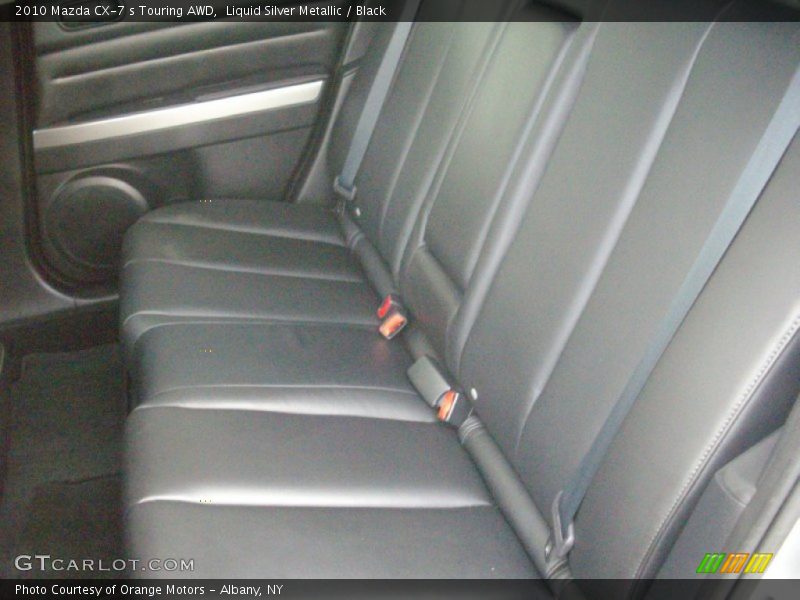 Liquid Silver Metallic / Black 2010 Mazda CX-7 s Touring AWD