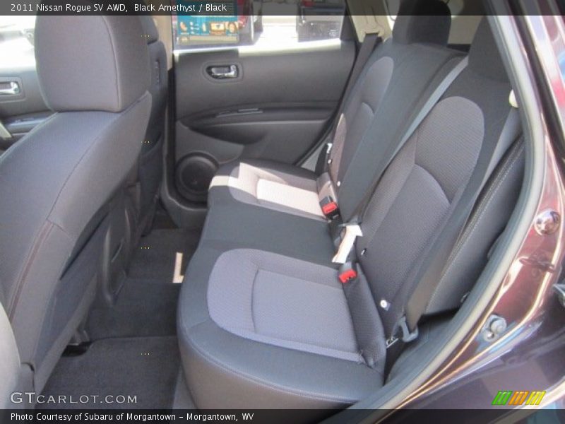 Black Amethyst / Black 2011 Nissan Rogue SV AWD