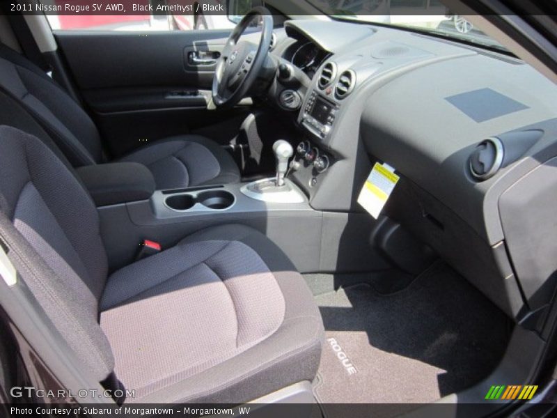 Black Amethyst / Black 2011 Nissan Rogue SV AWD