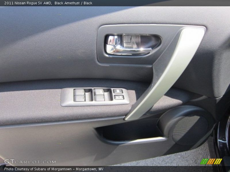 Black Amethyst / Black 2011 Nissan Rogue SV AWD
