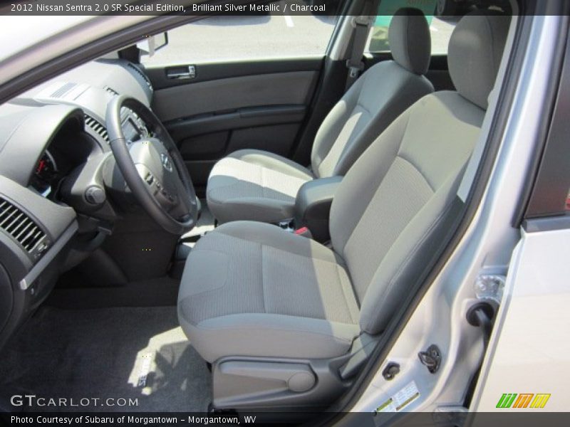 Brilliant Silver Metallic / Charcoal 2012 Nissan Sentra 2.0 SR Special Edition
