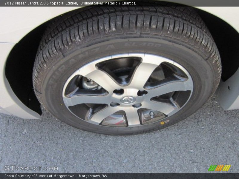 Brilliant Silver Metallic / Charcoal 2012 Nissan Sentra 2.0 SR Special Edition