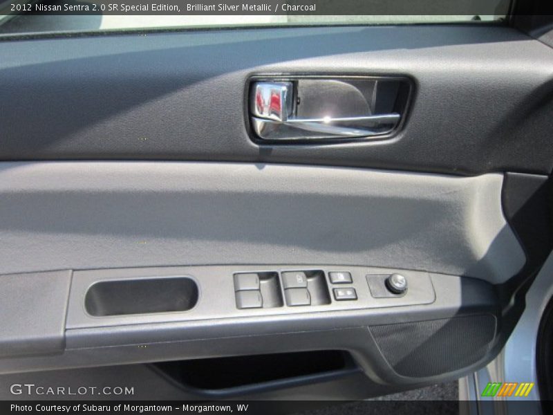 Brilliant Silver Metallic / Charcoal 2012 Nissan Sentra 2.0 SR Special Edition