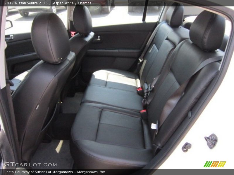  2012 Sentra 2.0 SL Charcoal Interior