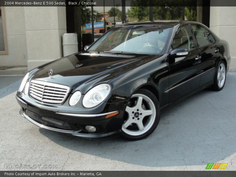 Black / Charcoal 2004 Mercedes-Benz E 500 Sedan