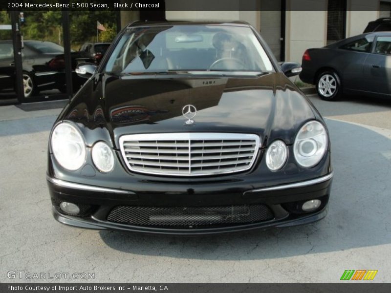 Black / Charcoal 2004 Mercedes-Benz E 500 Sedan
